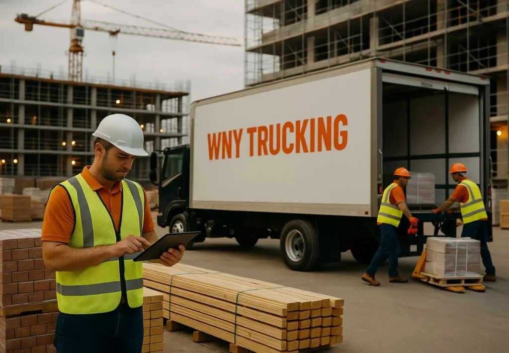 construction logistics why it matters wny trucking