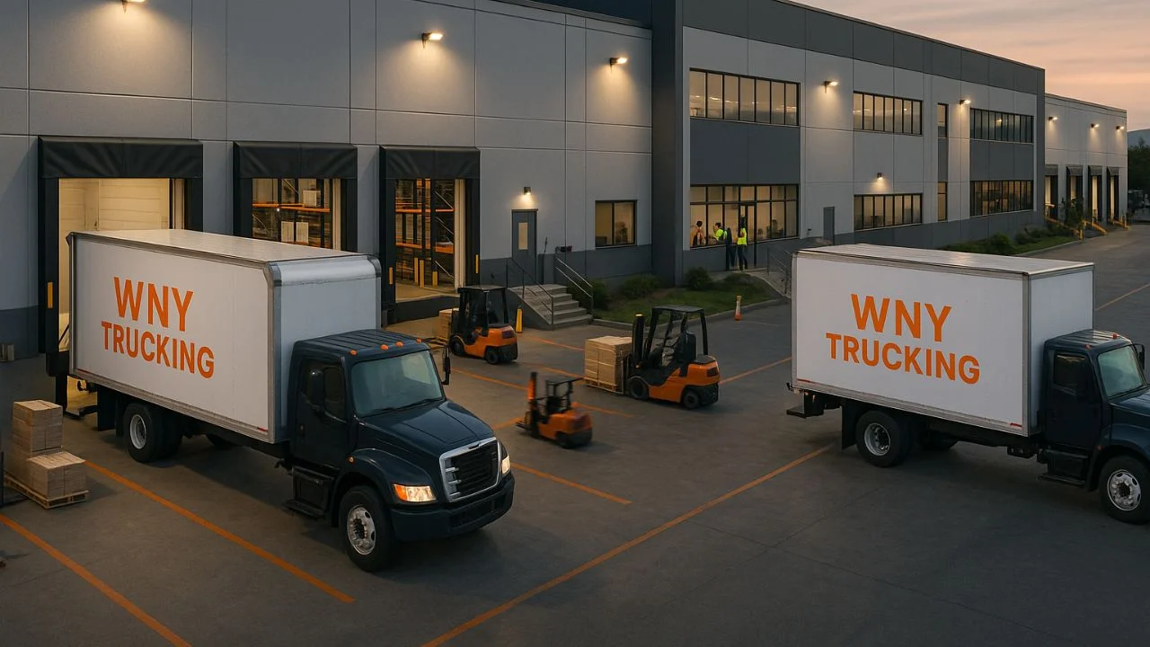 manufacturing logistics end to end supply wny trucking team